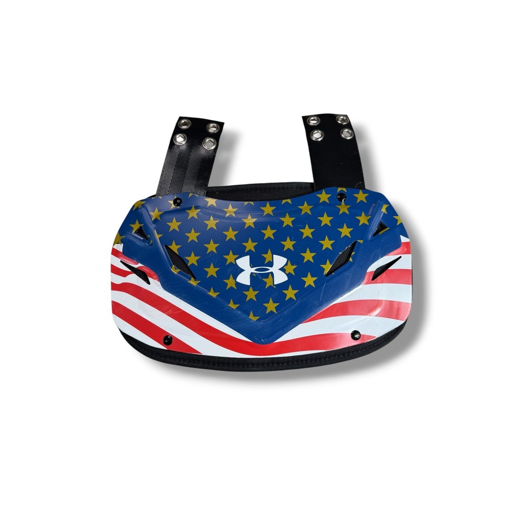 Under Armour Football GameDay Armour Backplate Adult American Flag USA Adult